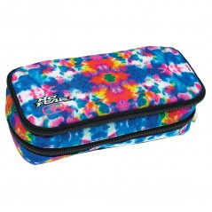 Pencil Barrel Case No Fear Back Me Up Tie Dye Color