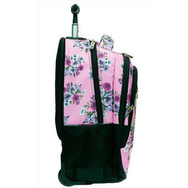 Back me Up Pink Deer Trolley Bag