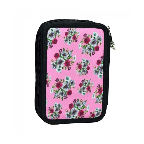 Double Full Pencil Case Back Me Up Pink Deer