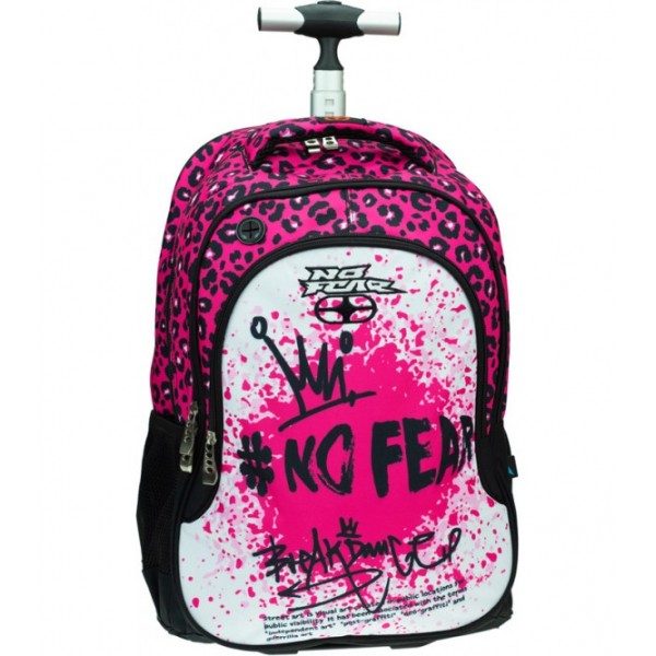 No Fear Back me Up Queen Trolley Bag