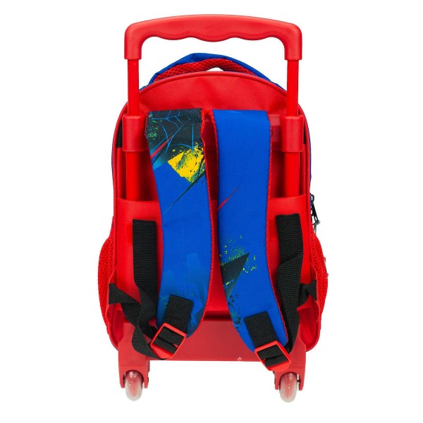 Kindergarten Trolley Bag Spiderman Blue Net GIM