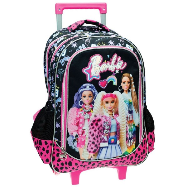 Τσάντα Τρόλεϊ Δημοτικού Barbie Extra GIΜ + Δώρο