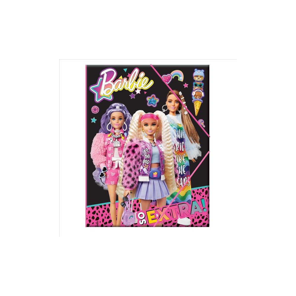 Rubber folder A4 Barbie Gim