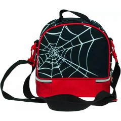 Τσαντάκι Φαγητού Ισοθερμικό ώμου Spiderman Black City GIM