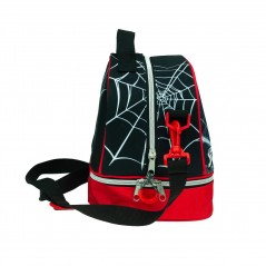 Τσαντάκι Φαγητού Ισοθερμικό ώμου Spiderman Black City GIM