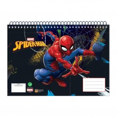 Drawing pad A4 30 Sheets Spiderman Blue Net GIM