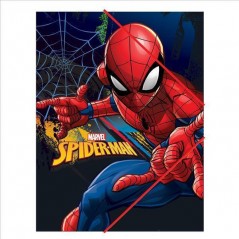 Rubber folder A4 Spiderman Blue Net Gim