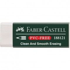 Γόμα Faber-Castell λευκή βινιλίου 7081N