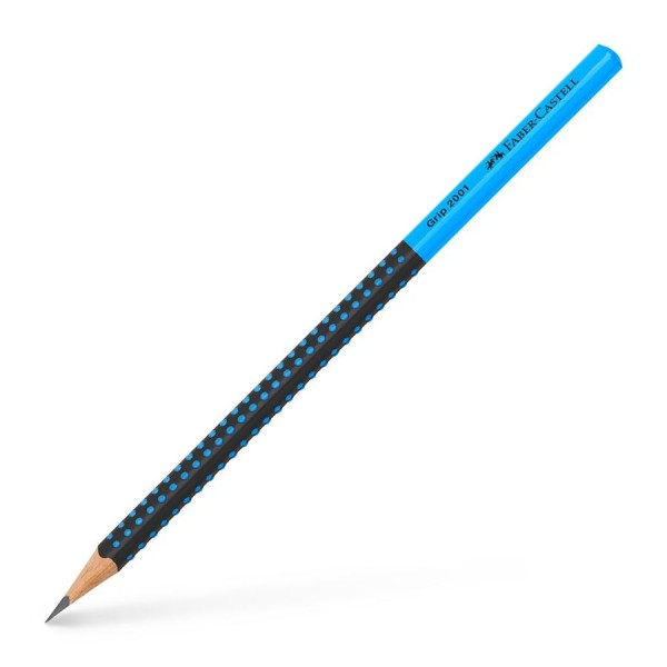 Μολύβι Grip 2001 Faber-Castell Δίχρωμο Μαύρο-Μπλε