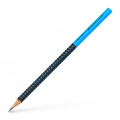 Faber-Castell Grip 2001 Two Tone black/blue pencil