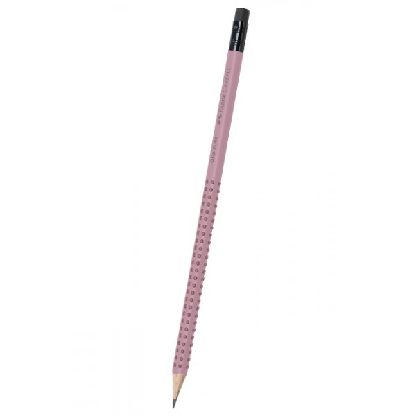 Faber-Castell Grip Rosé Shadow pencil with eraser