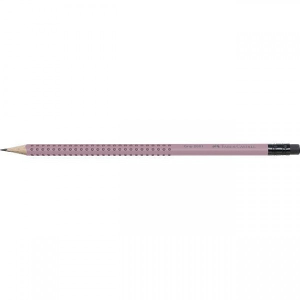 Faber-Castell Grip Rosé Shadow pencil with eraser