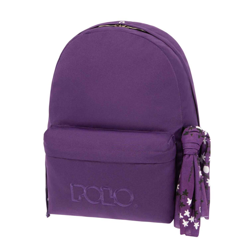 Original POLO Scarf Backpack Dark Purple