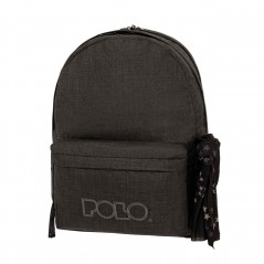 Original POLO Scarf Double Backpack Dark Gray