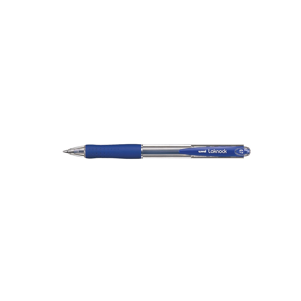 Uniball Pen SN-100 Laknock Button 0.7mm Blue