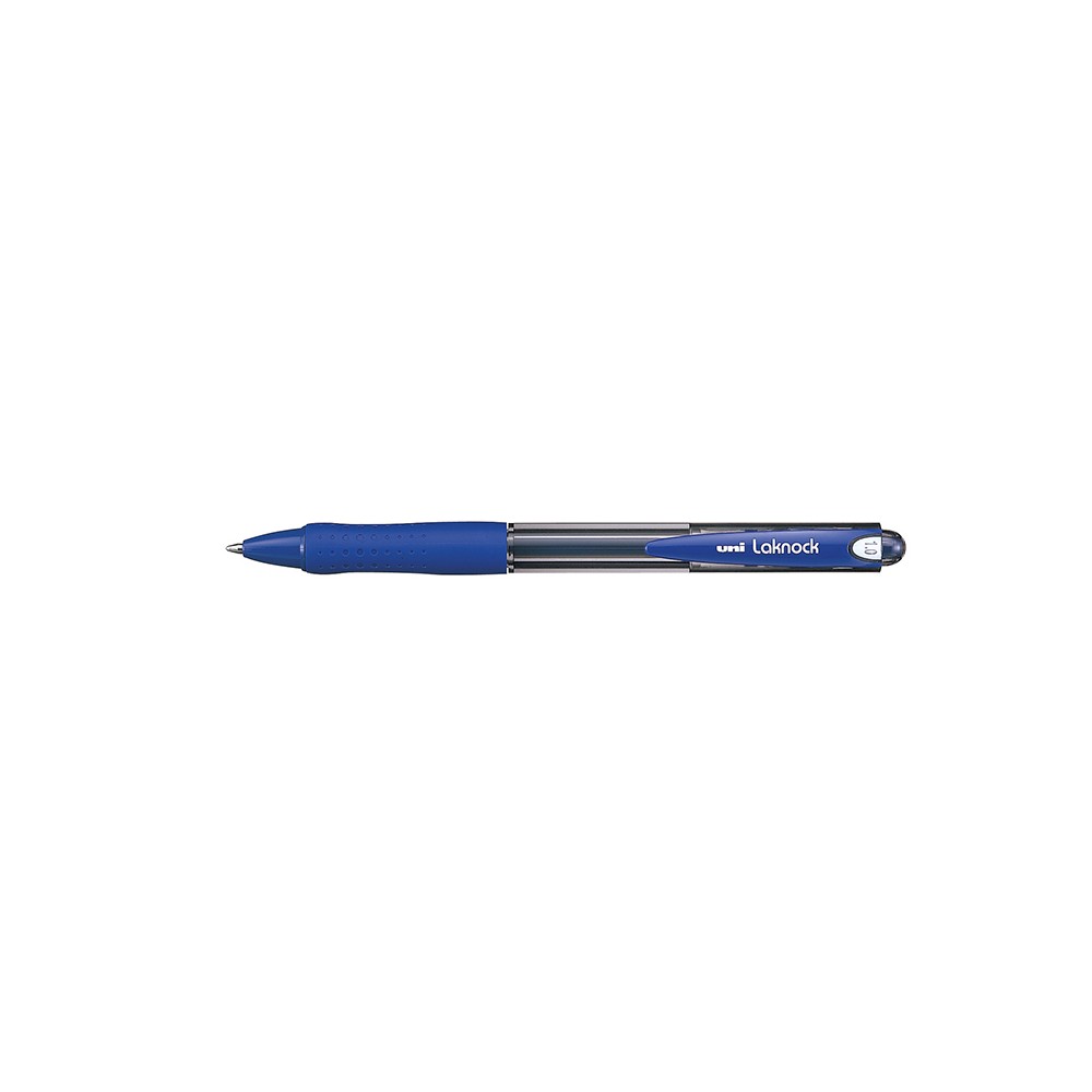 Uniball Pen SN-100 Laknock Button 1mm Blue