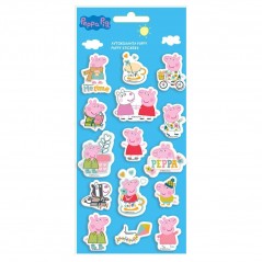 Puffy Peppa Pig Stickers