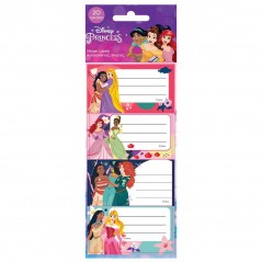 Princess name stickers 20 pcs. (563894)