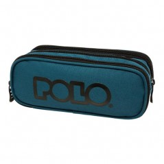 Oval pencil case POLO 937005 Triple Green