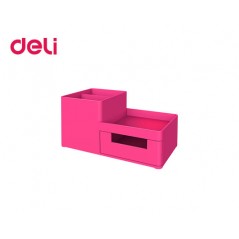 Desk set plastic Deli Rio 3 seats Fuchsia