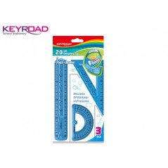 Geometry Set Flexible 20cm Keyroad