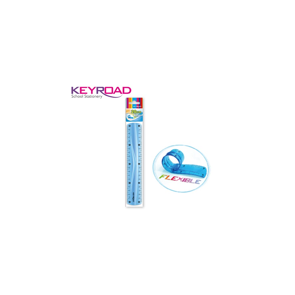 Ruler Flexible 20cm Keyroad