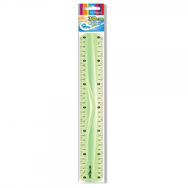 Ruler Flexible 30cm Keyroad