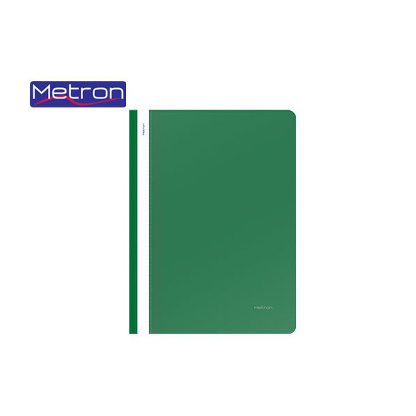 Metron plastic sheet laminated file