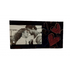 Glass frame "Hearts"