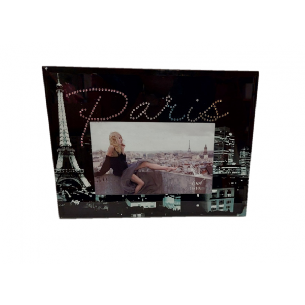 Κορνίζα γυάλινη οριζόντια "Paris"