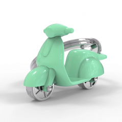 Metalmorphose Scooter Mint Keychain