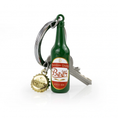 Metalmorphose Beer Bottle Keychain