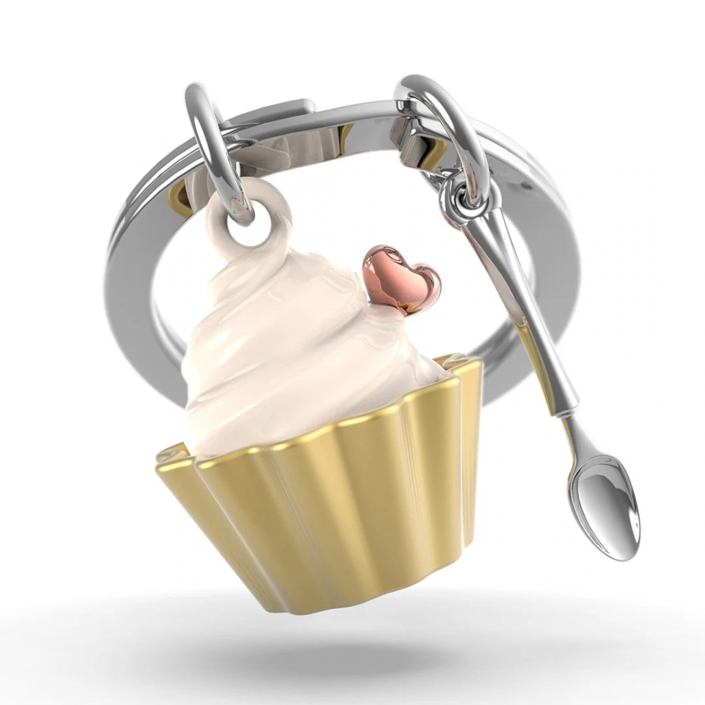 Metalmorphose Cupcake Keychain