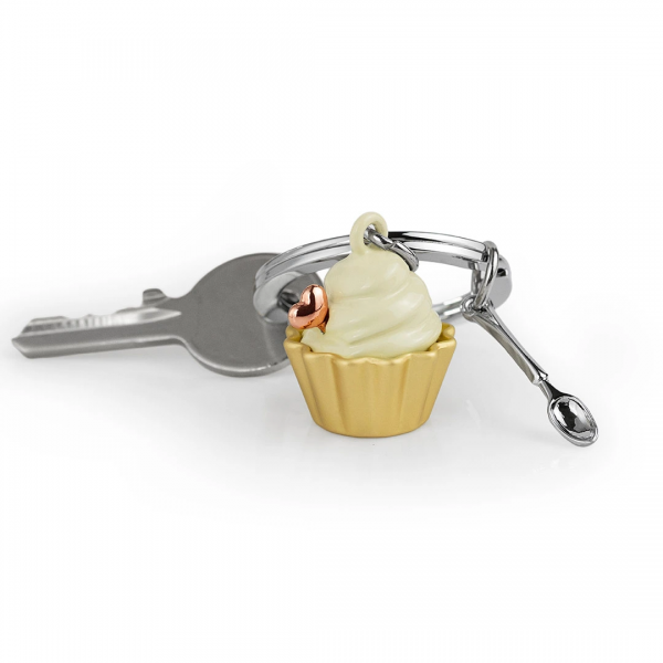 Metalmorphose Cupcake Keychain