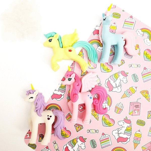 Super Unicorn Erasers (QH 8708)