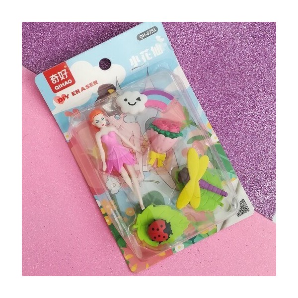 Super Spring Lady Erasers (QH 8751)