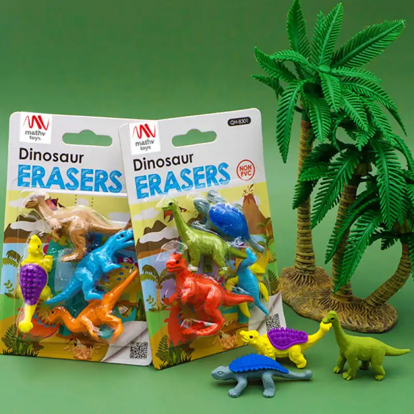 Dinosaurs Erasers (QH 8301)