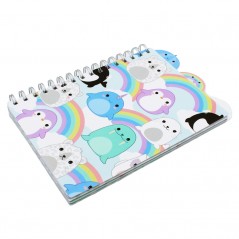 A5 spiral notebook with themes Frosty Collection