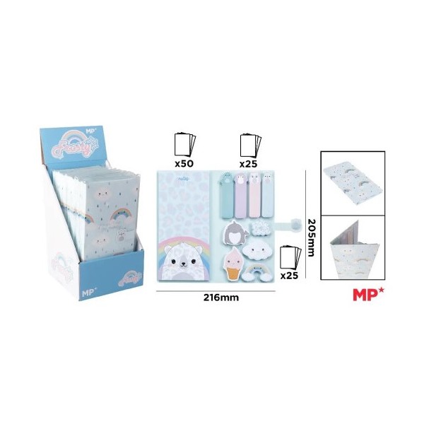 Frosty Collection Sticky Notes-Bookmarks Set