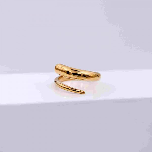 Gold-plated ring Oro art