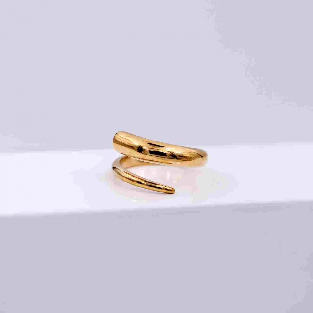 Gold-plated ring Oro art