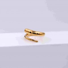 Gold-plated ring Oro art