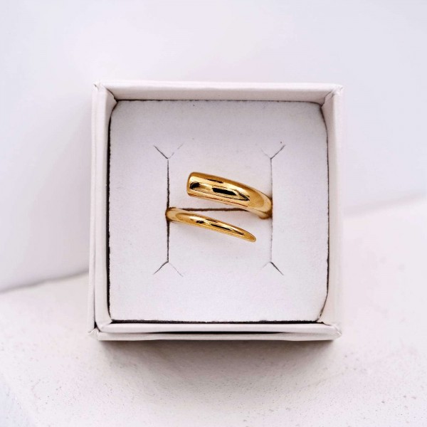 Gold-plated ring Oro art