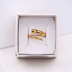 Gold-plated ring Oro art