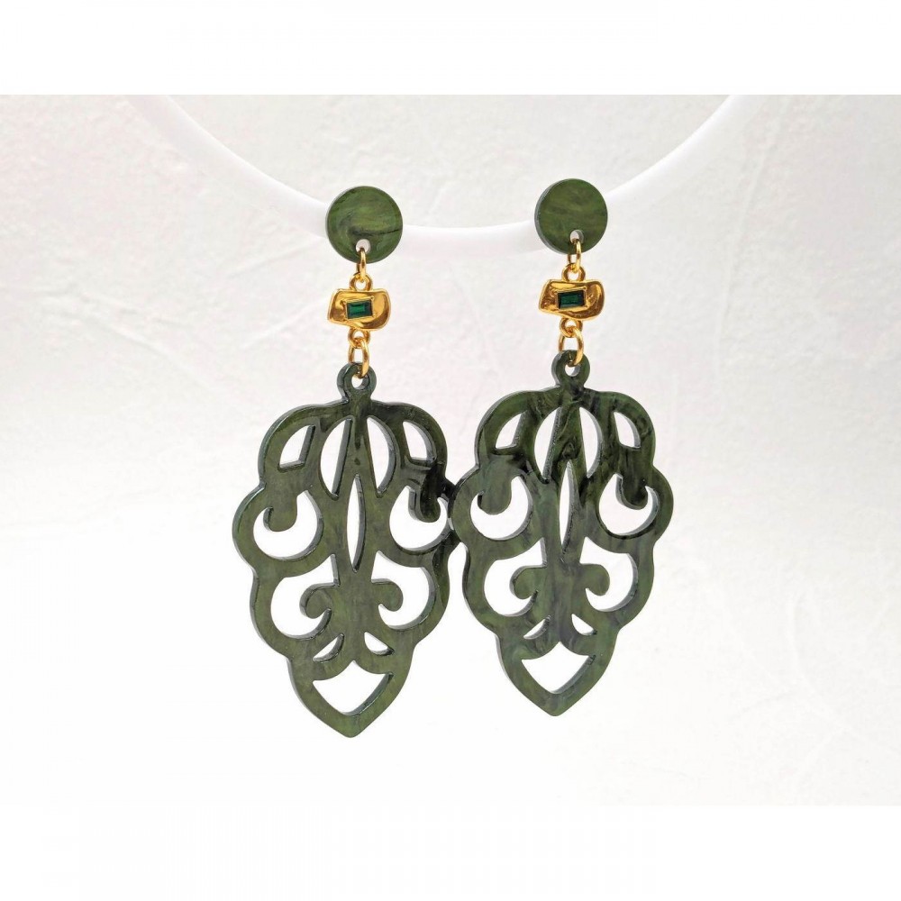 Delphi Plexiglas Earrings