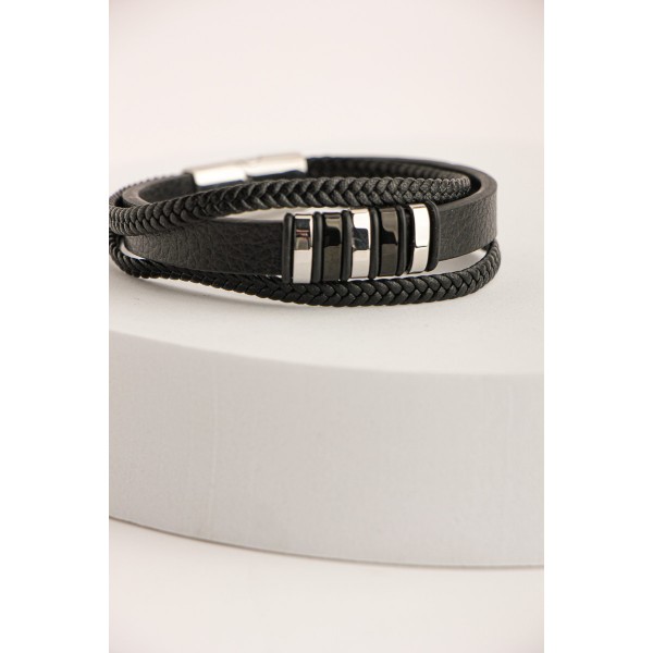 Men's bracelet Patroklos Stainless Steel Design 3