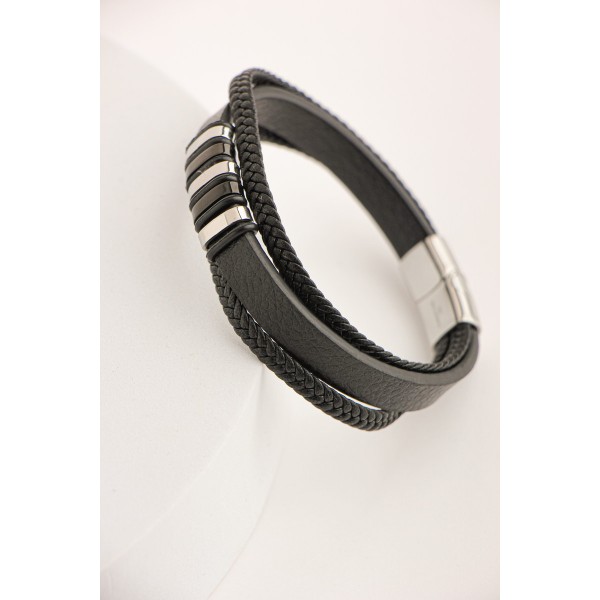 Men's bracelet Patroklos Stainless Steel Design 3