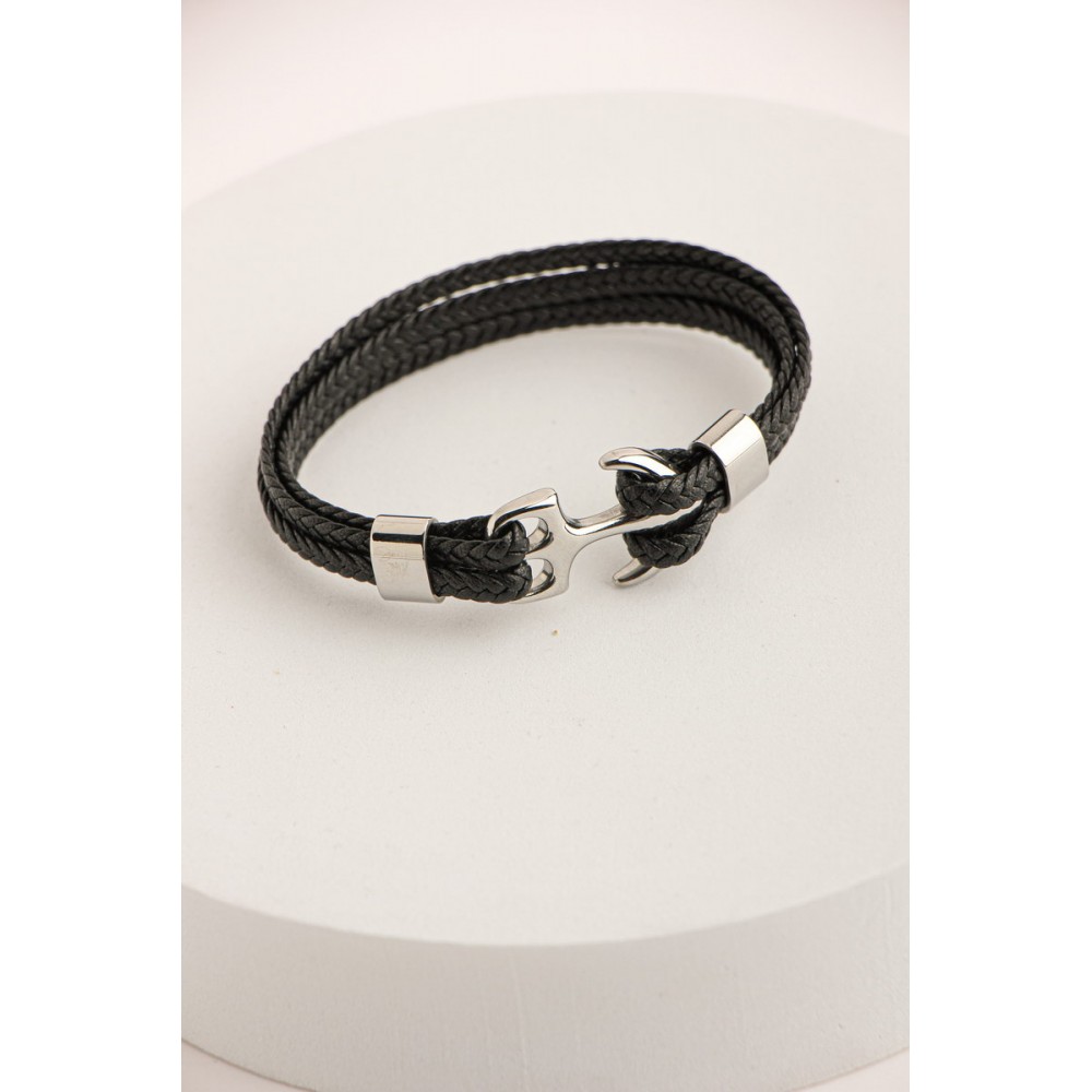 Ancora Stainless Steel Men's Bracelet