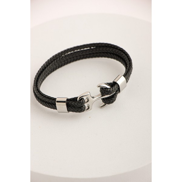 Ancora Stainless Steel Men's Bracelet