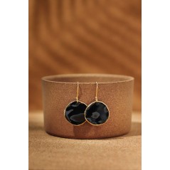 Malta Black Earrings